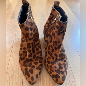 Leopard Print Booties - Target size 6
